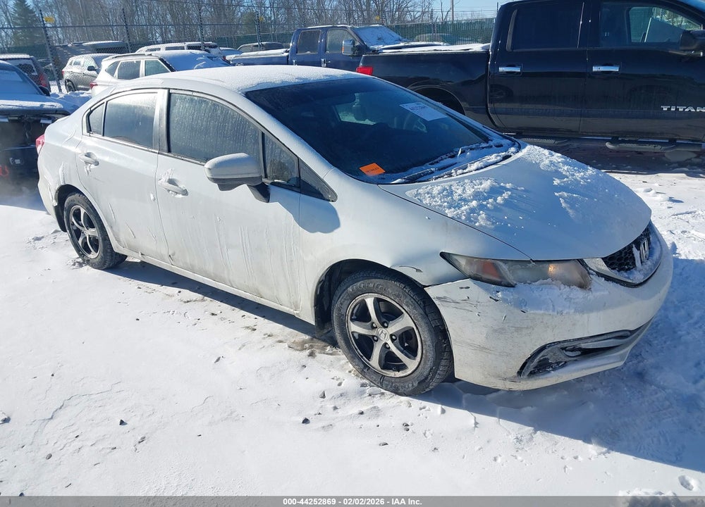 2015 HONDA CIVIC SE VIN: 19XFB2F77FE100987