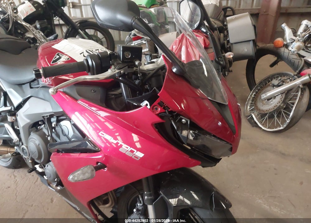 2025 TRIUMPH MOTORCYCLE DAYTONA 660 VIN: SMTL23UF3STBV7745