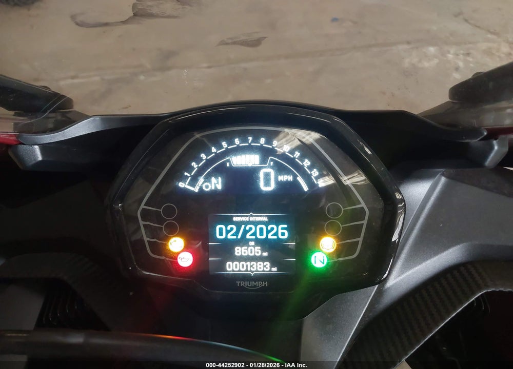 2025 TRIUMPH MOTORCYCLE DAYTONA 660 VIN: SMTL23UF3STBV7745
