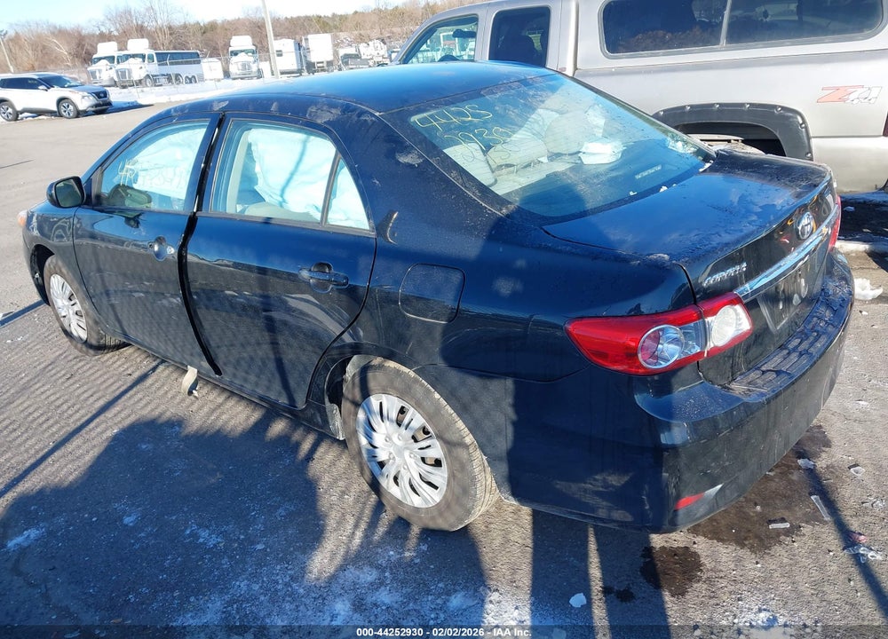 2011 TOYOTA COROLLA LE VIN: 2T1BU4EEXBC648110