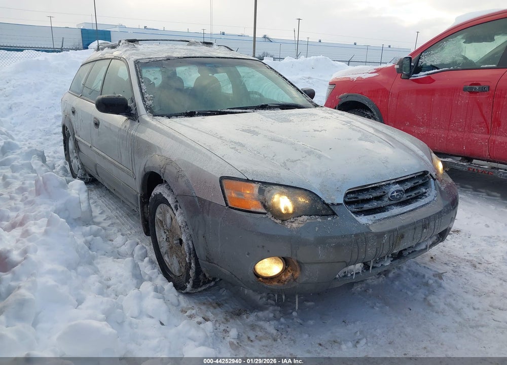 2005 SUBARU OUTBACK 2.5I VIN: 4S4BP61C157303878