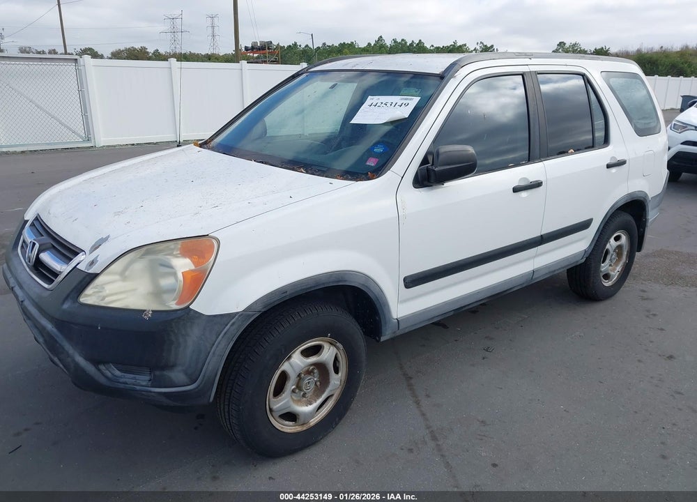 2003 HONDA CR-V LX VIN: SHSRD68473U107406