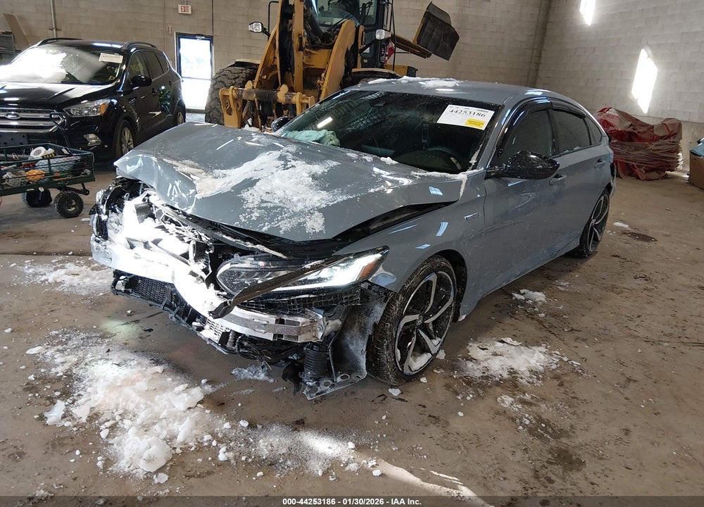 2022 HONDA ACCORD HYBRID SPORT VIN: 1HGCV3F22NA038079