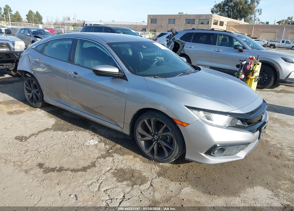 2019 HONDA CIVIC SPORT VIN: 19XFC2F80KE208352