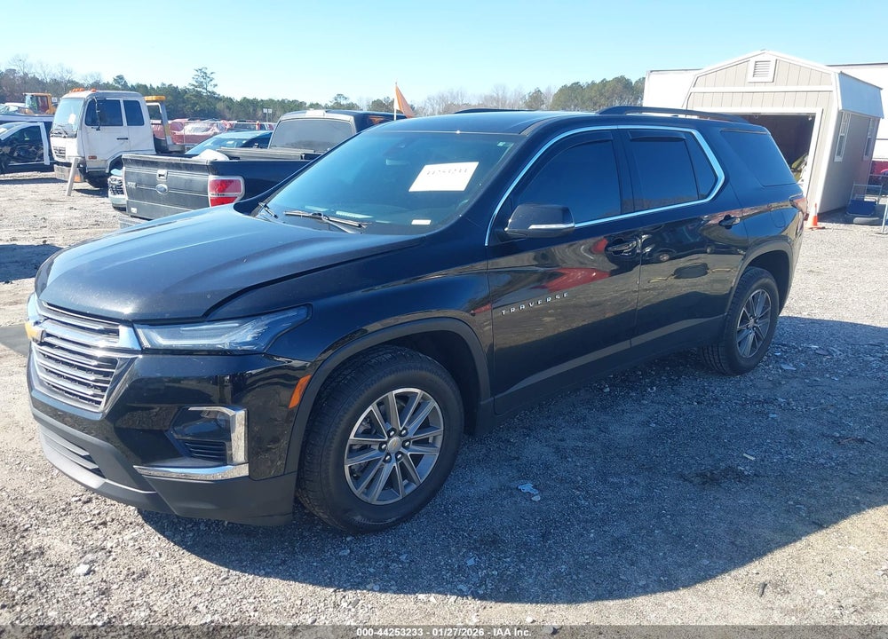 2022 CHEVROLET TRAVERSE FWD LT CLOTH VIN: 1GNERGKW8NJ157628