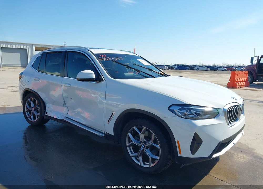 2022 BMW X3 SDRIVE30I VIN: 5UX43DP08N9M15378