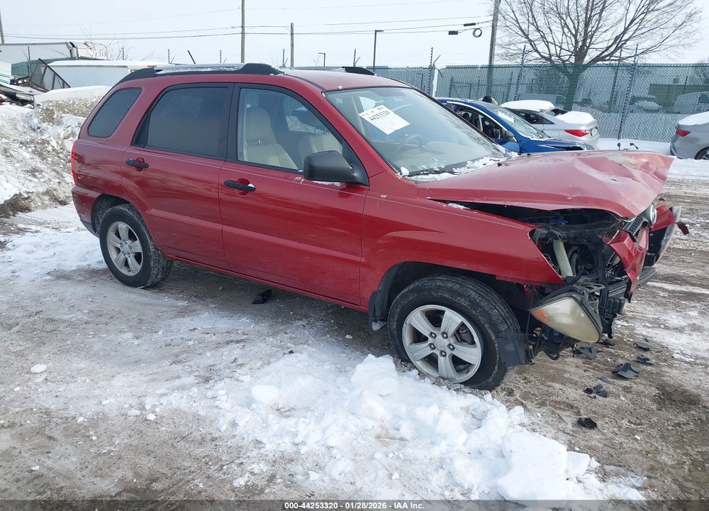 2009 KIA SPORTAGE LX VIN: KNDJF724697558385