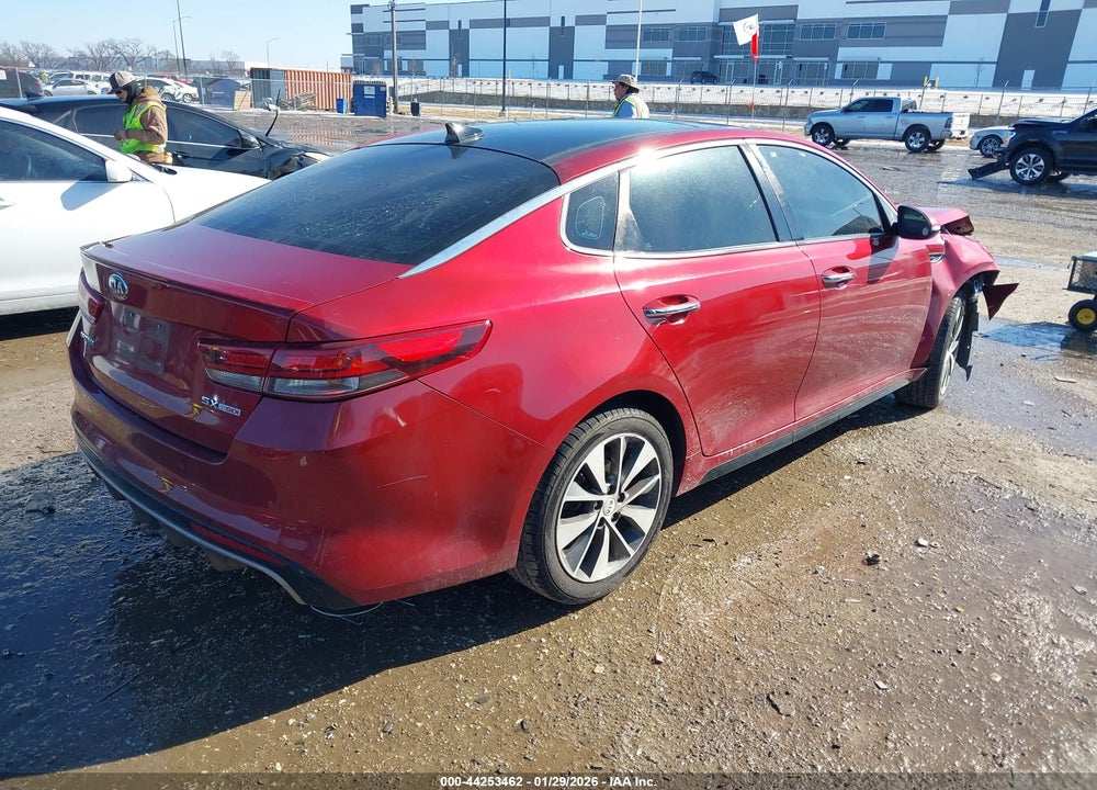 2016 KIA OPTIMA SX TURBO VIN: 5XXGW4L25GG073875