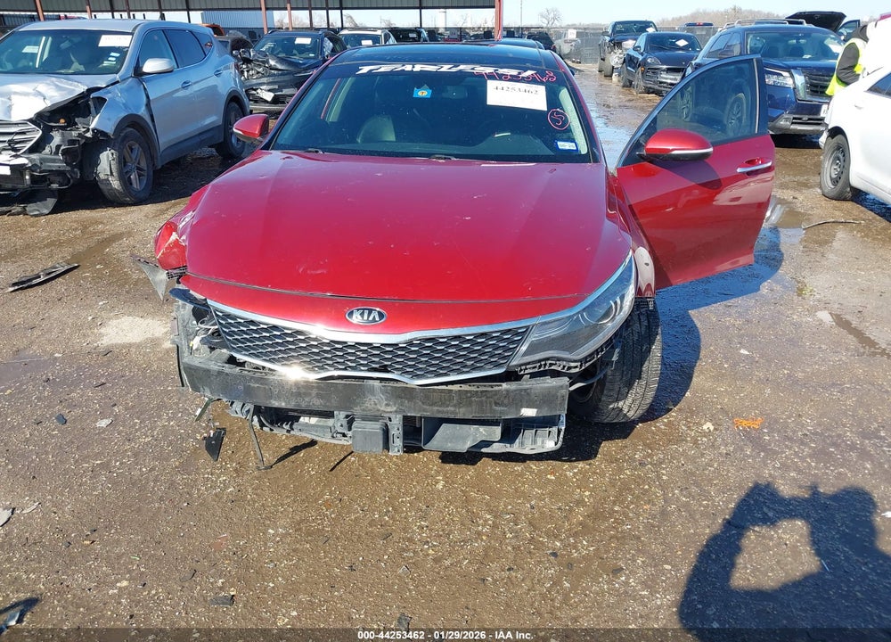 2016 KIA OPTIMA SX TURBO VIN: 5XXGW4L25GG073875