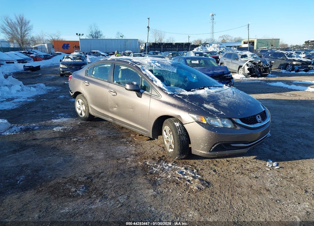 2013 HONDA CIVIC LX VIN: 19XFB2F50DE293057