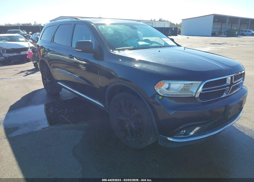 2016 DODGE DURANGO LIMITED VIN: 1C4RDJDG2GC362381