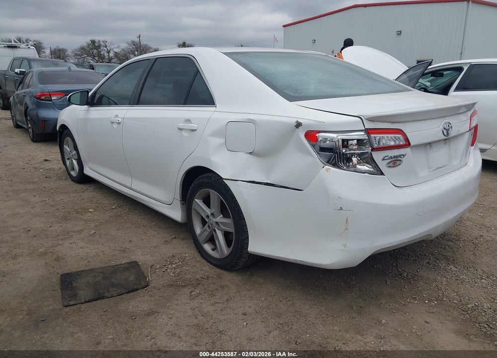 2012 TOYOTA CAMRY SE VIN: 4T1BF1FK6CU153920