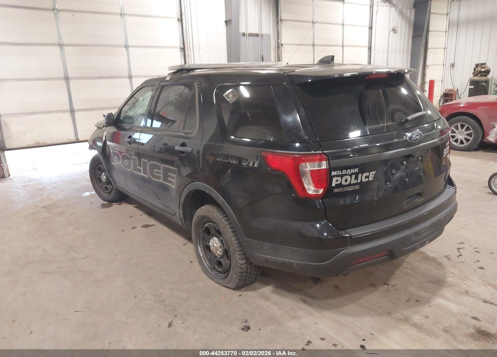 2018 FORD POLICE INTERCEPTOR UTILITY VIN: 1FM5K8AR9JGA84738