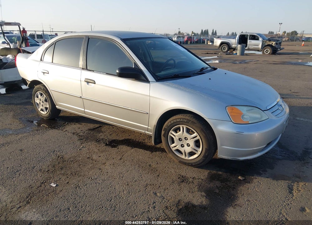 2001 HONDA CIVIC LX VIN: 2HGES16541H611544