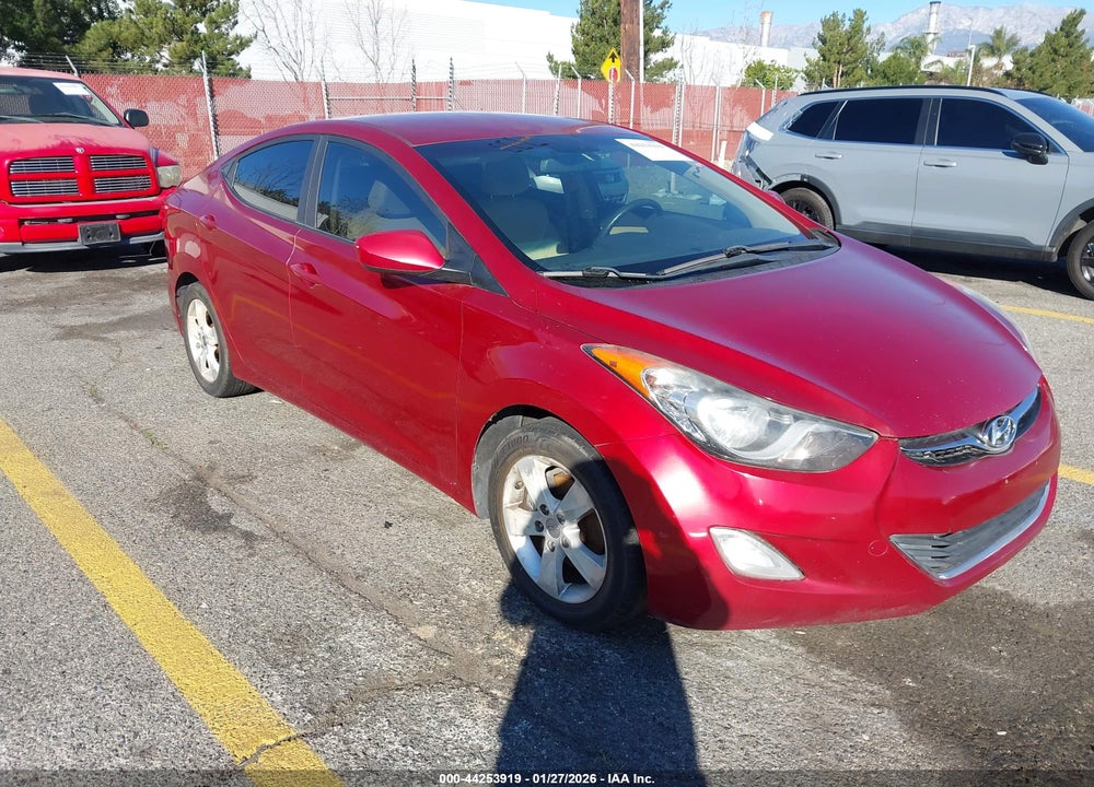 2012 HYUNDAI ELANTRA GLS (ULSAN PLANT) VIN: KMHDH4AE2CU263319