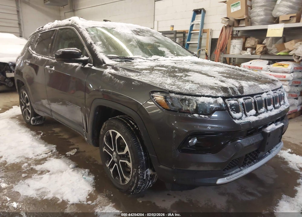 2022 JEEP COMPASS LIMITED 4X4 VIN: 3C4NJDCB9NT193900