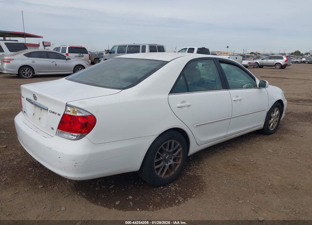 2005 TOYOTA CAMRY XLE V6 VIN: 4T1BF30K65U087957