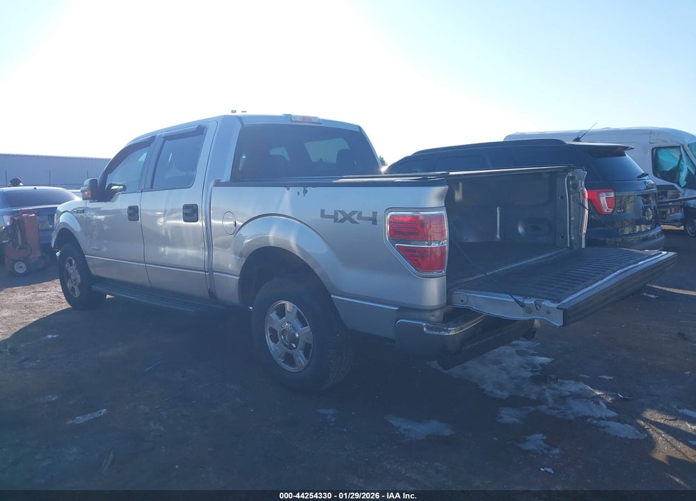 2012 FORD F-150 XLT VIN: 1FTFW1ET4CFA60138