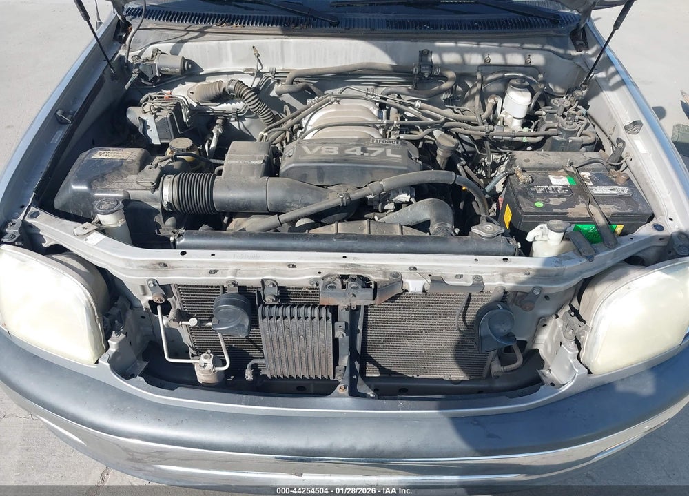 2002 TOYOTA TUNDRA SR5 V8 VIN: 5TBRT34172S306656