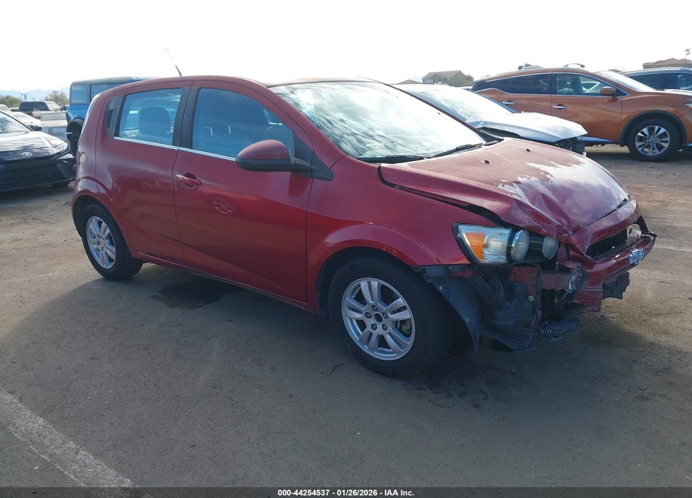 2012 CHEVROLET SONIC 2LT VIN: 1G1JC6SH7C4217083