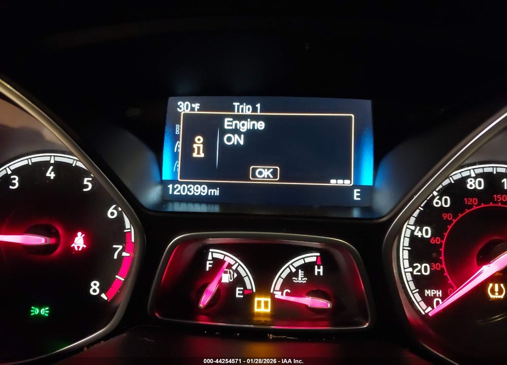 2015 FORD FOCUS ST VIN: 1FADP3L96FL229000