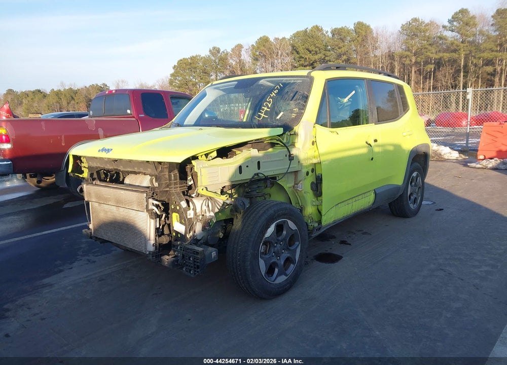 2018 JEEP RENEGADE SPORT 4X4 VIN: ZACCJBAB7JPG79301
