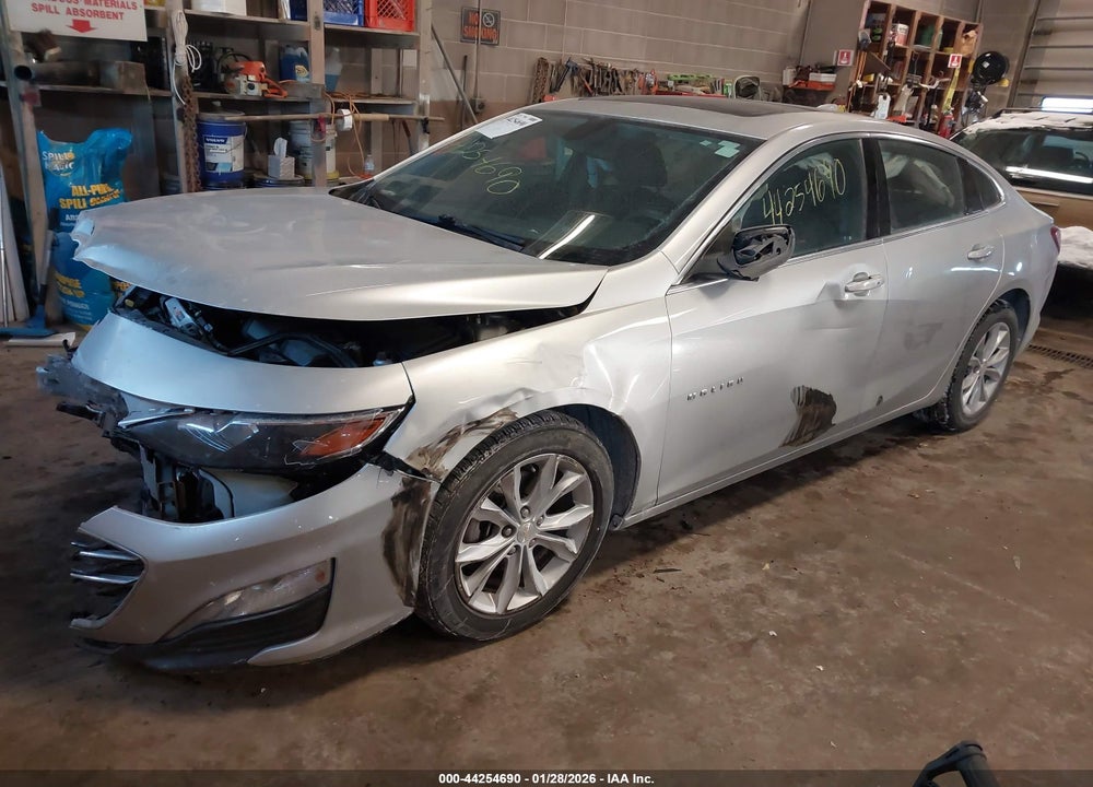 2022 CHEVROLET MALIBU FWD LT VIN: 1G1ZD5STXNF164580
