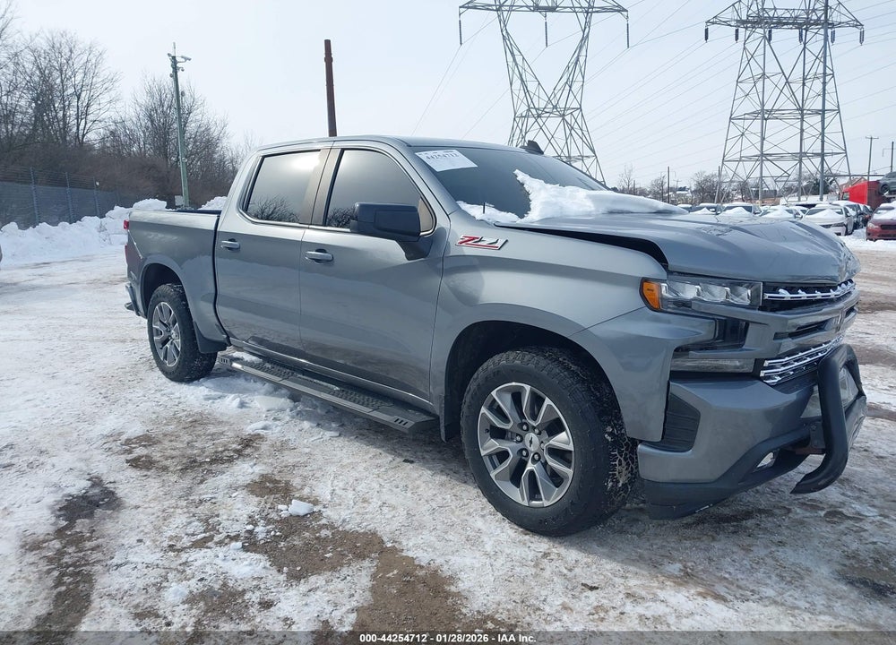 2020 CHEVROLET SILVERADO 1500 4WD  SHORT BED RST VIN: 1GCUYEED7LZ175395