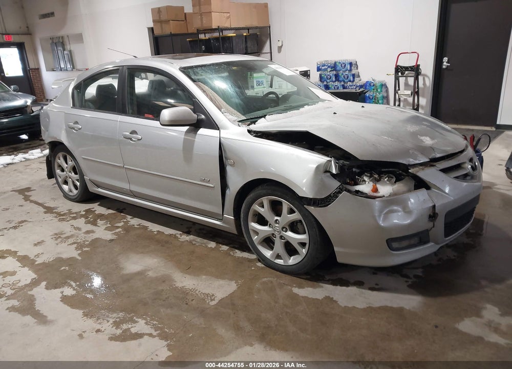 2008 MAZDA 3 VIN: JM1BK323X81138498