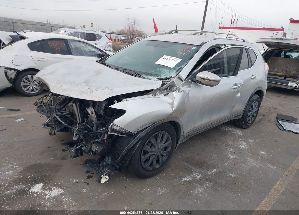 2016 NISSAN ROGUE S VIN: KNMAT2MV6GP662311