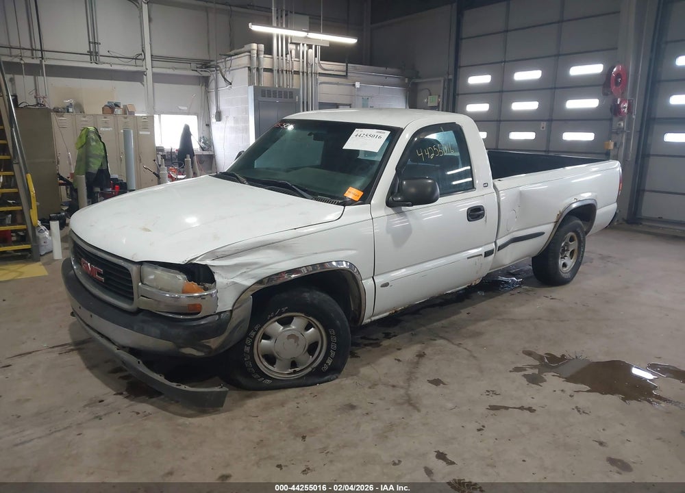 2000 GMC SIERRA 1500 SL VIN: 1GTEC14W8YE293727