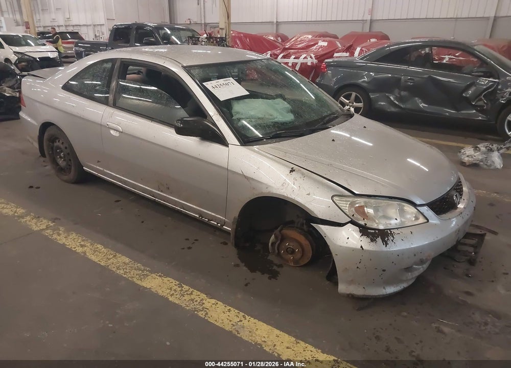 2005 HONDA CIVIC LX VIN: 1HGEM21535L078537