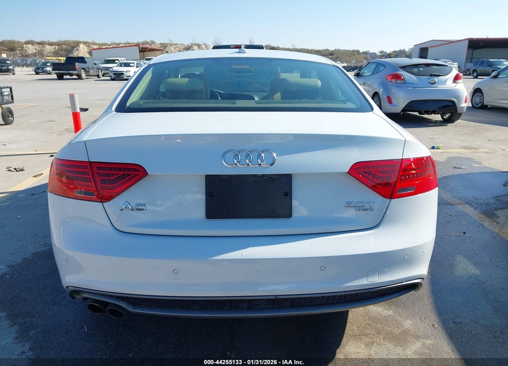 2015 AUDI A5 2.0T PREMIUM VIN: WAUMFAFR6FA007529