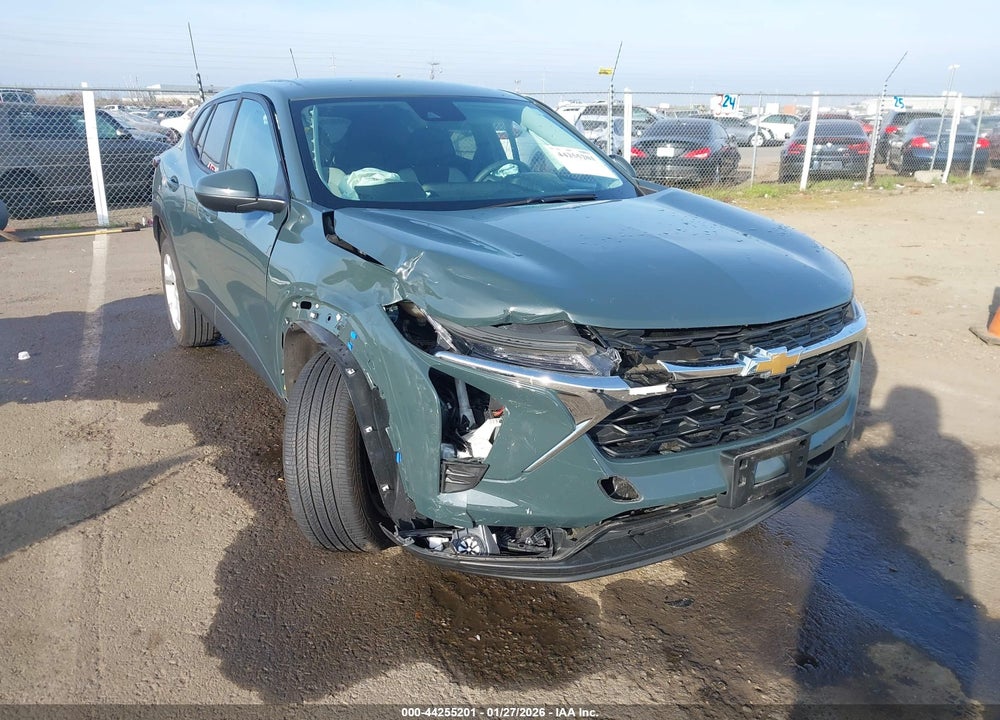 2025 CHEVROLET TRAX FWD LS VIN: KL77LFEP9SC034628