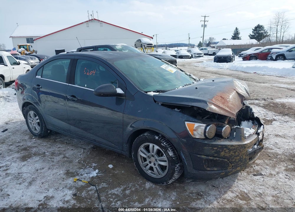 2016 CHEVROLET SONIC LT AUTO VIN: 1G1JC5SG0G4170518