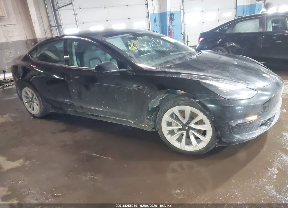 2022 TESLA MODEL 3 LONG RANGE DUAL MOTOR ALL-WHEEL DRIVE VIN: 5YJ3E1EB0NF247316
