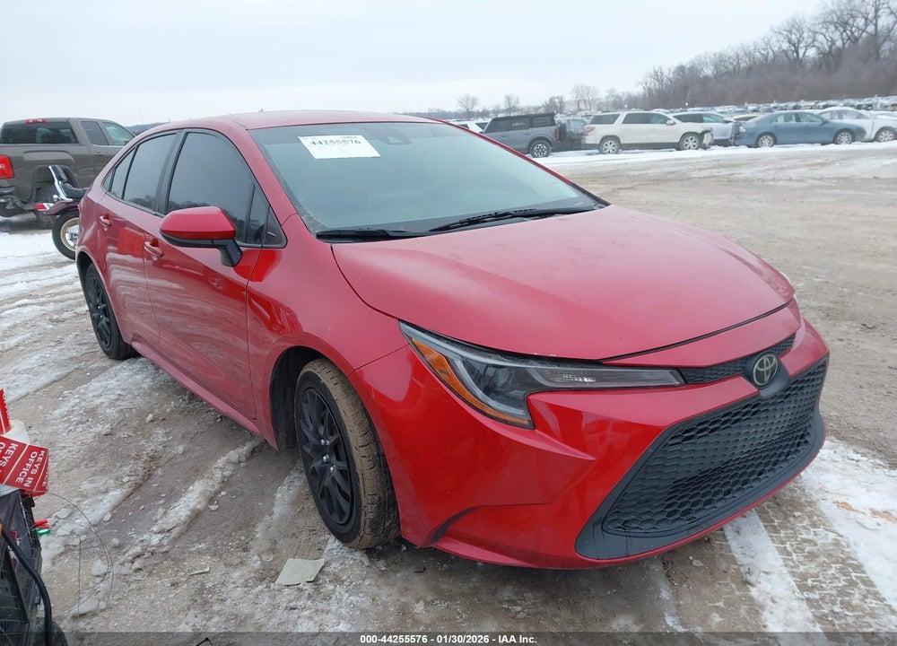 2020 TOYOTA COROLLA LE VIN: JTDEPRAE4LJ078926