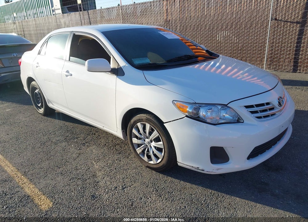 2013 TOYOTA COROLLA LE VIN: 5YFBU4EE4DP163917