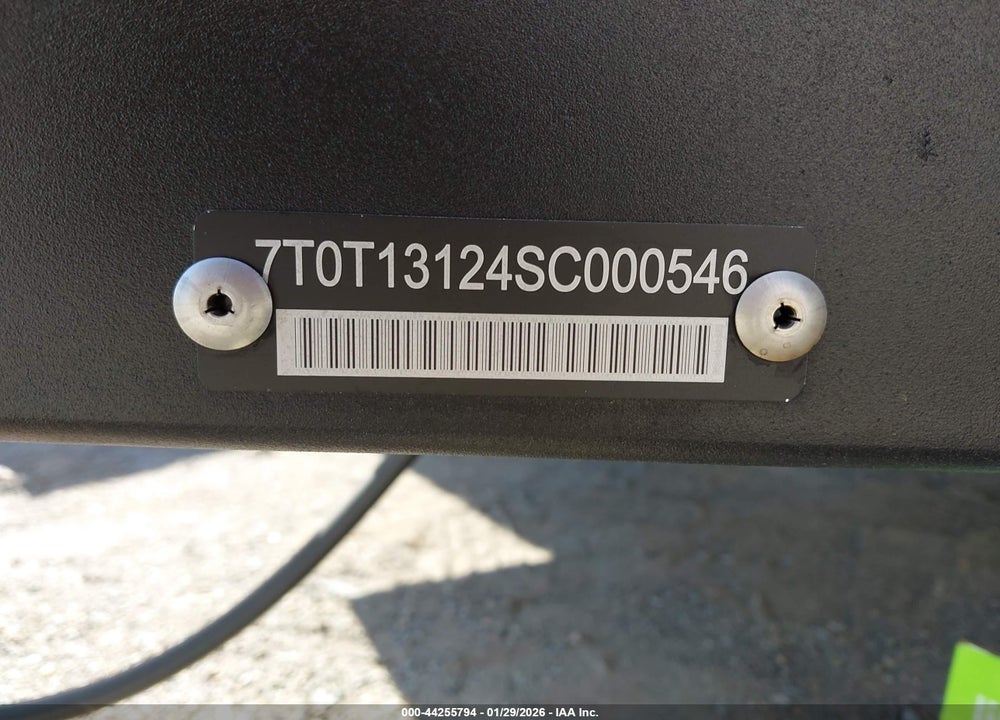 2025 BRINKLEY MODEL I 275 VIN: 7T0T13124SC000546