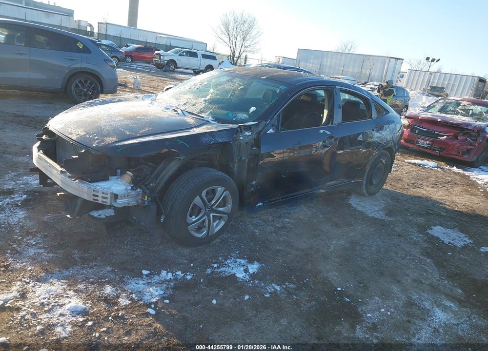 2017 HONDA CIVIC LX VIN: 19XFC2F57HE206676