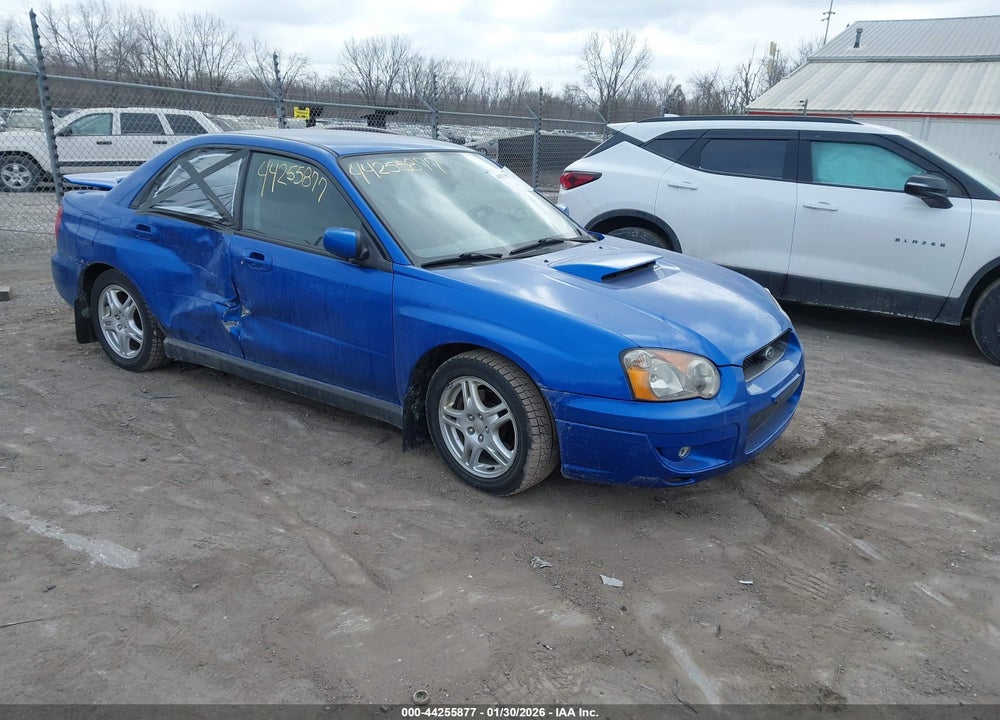 2004 SUBARU IMPREZA WRX VIN: JF1GD29664G511866