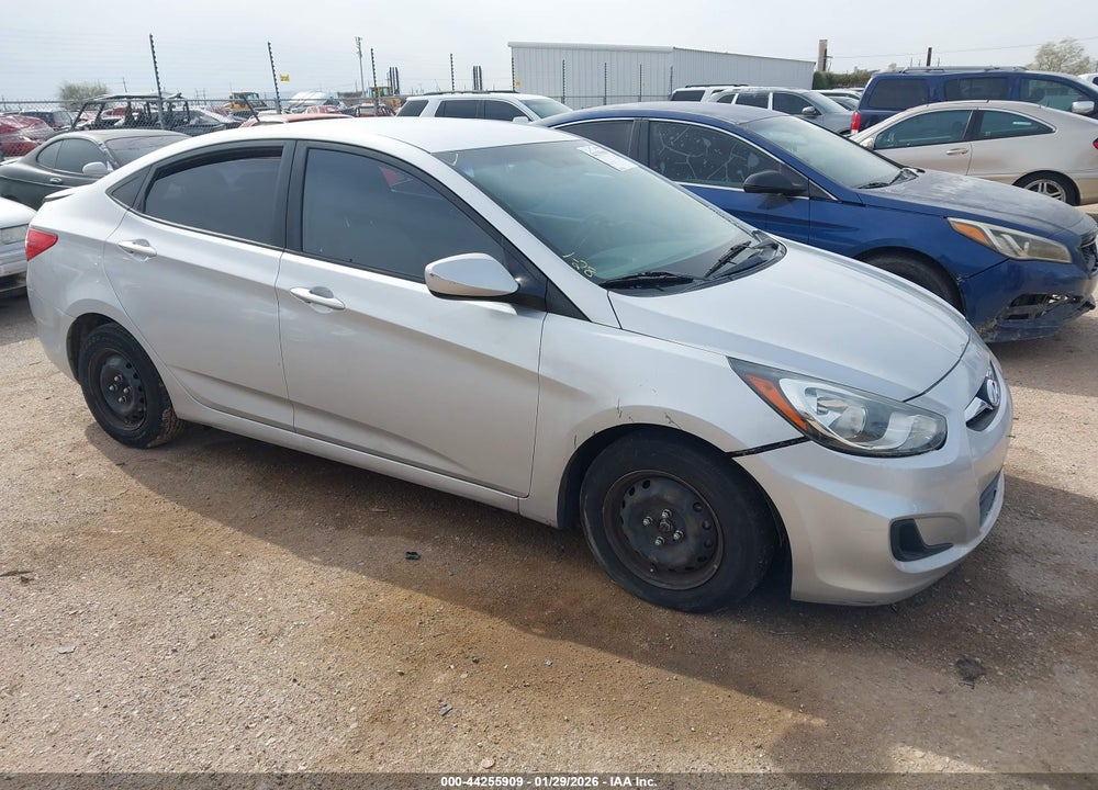 2012 HYUNDAI ACCENT GLS VIN: KMHCT4AE1CU182614