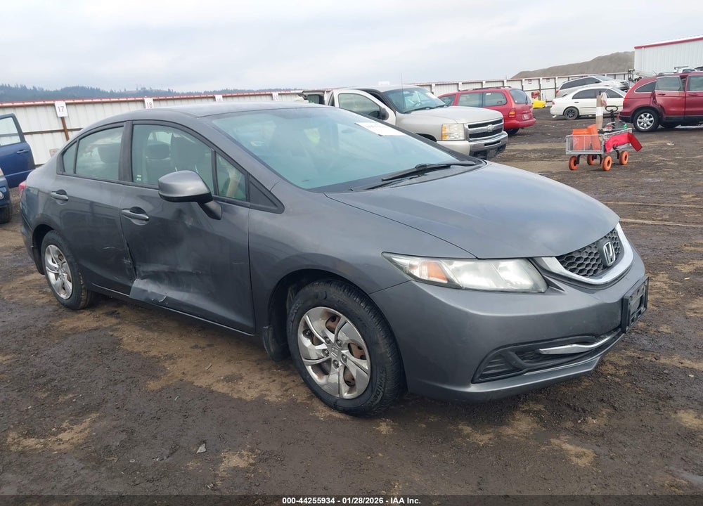2013 HONDA CIVIC LX VIN: 2HGFB2F57DH545523