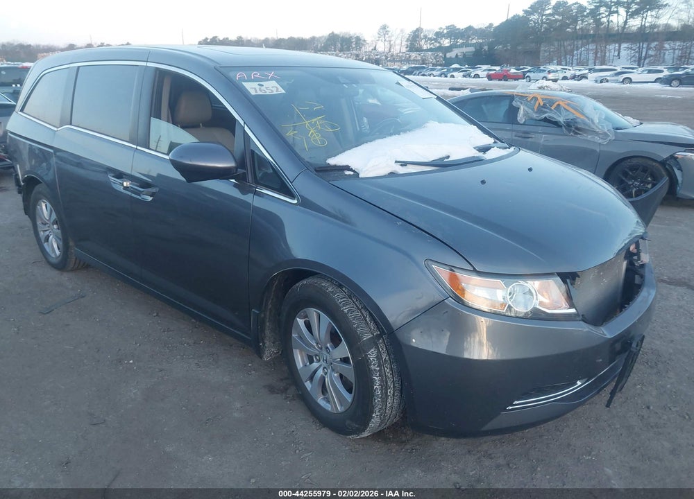 2017 HONDA ODYSSEY EX-L VIN: 5FNRL5H62HB018422