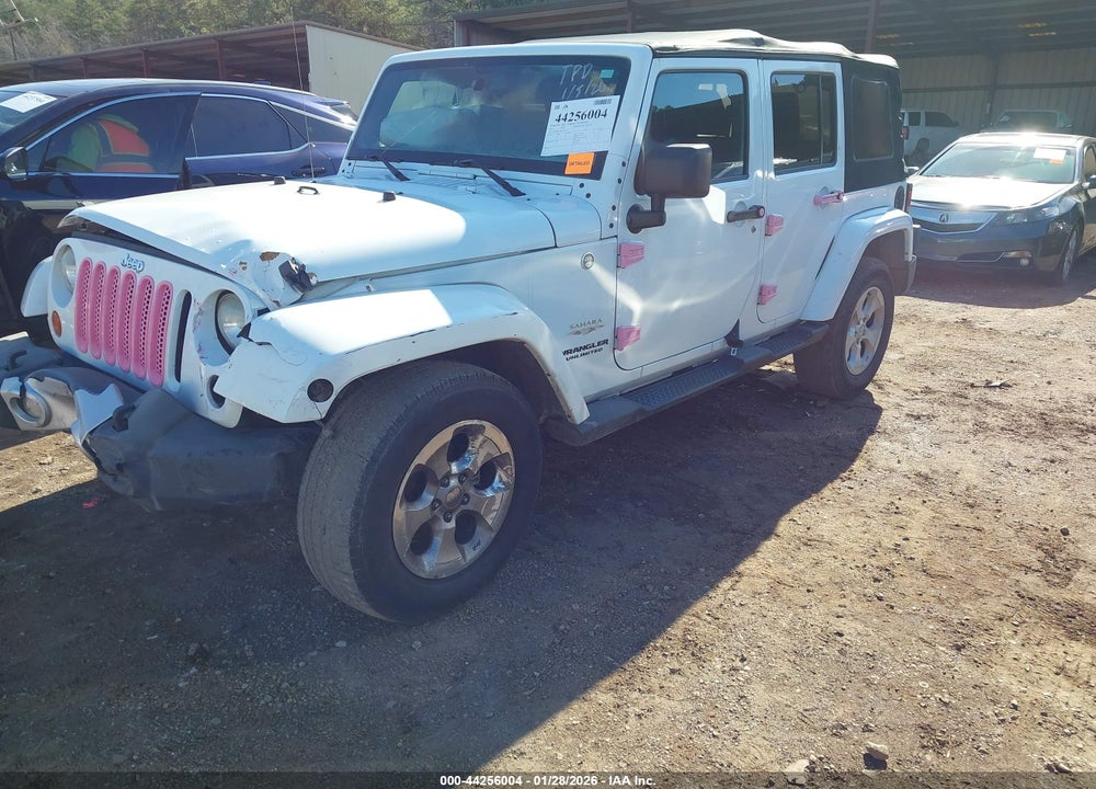 2013 JEEP WRANGLER UNLIMITED SAHARA VIN: 1C4BJWEG3DL536797