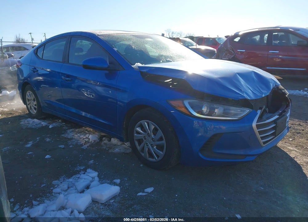 2017 HYUNDAI ELANTRA SE VIN: KMHD74LF2HU111282