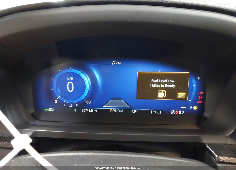 2021 FORD EXPLORER ST VIN: 1FM5K8GC3MGA38748