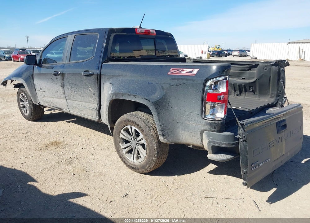 2022 CHEVROLET COLORADO 2WD  SHORT BOX Z71 VIN: 1GCGSDEN1N1198402