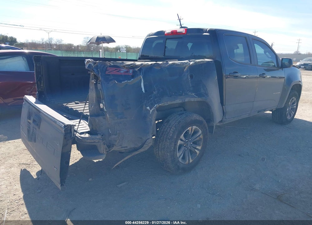 2022 CHEVROLET COLORADO 2WD  SHORT BOX Z71 VIN: 1GCGSDEN1N1198402