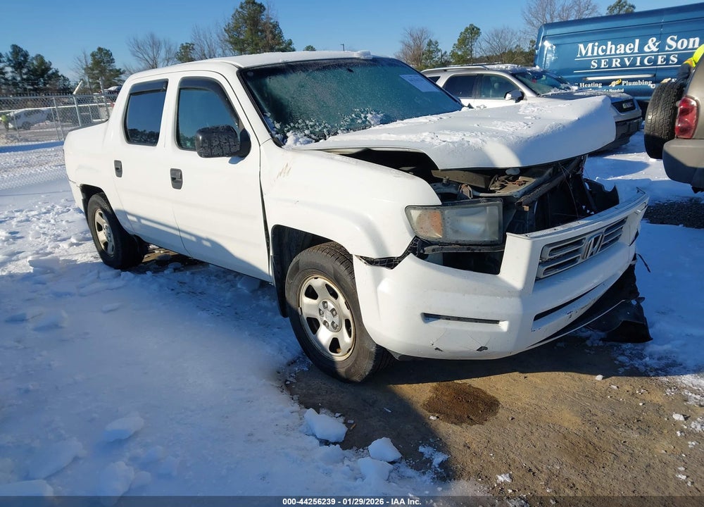 2007 HONDA RIDGELINE RT VIN: 2HJYK16227H535747